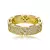 Anel Ice Star Cravejado - Prata 925 / Ouro Rose / Ouro 18k - loja online