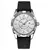 Relógio Masculino Pulseira Preta Mostrador Prata - comprar online