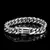 Pulseira Grumet com Cruz Cravejada (12MM) na internet