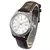 Relogio Masculino Pulseira de Couro Marrom - Nevasca Joias - Loja Oficial