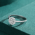 Anel Prata 925 Flor Cravejada Pavimentado - Nevasca Joias - Loja Oficial