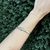 BRACELETE CORAÇÃO CRISTAL PRATA - comprar online