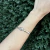 BRACELETE CORAÇÃO CRISTAL PRATA - comprar online