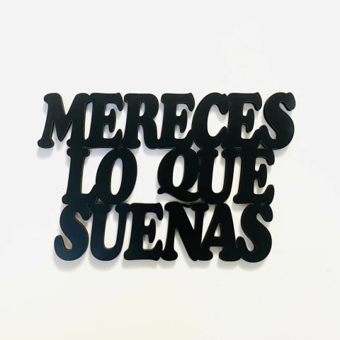 Cuadro MERECES LO QUE SUEÑAS