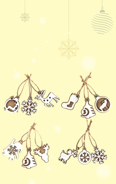 ADORNOS NAVIDEÑOS X3 en internet