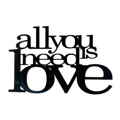 Cuadro ALL YOU NEED IS LOVE