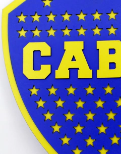 CUADRO ESCUDO BOCA JUNIORS - comprar online