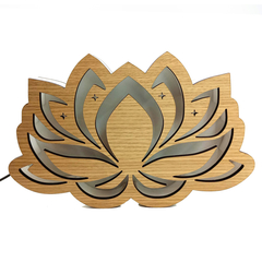 LAMPARA DE PIE FLOR DE LOTO (60 cm)
