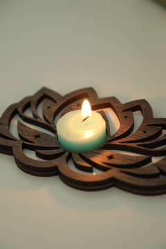 PORTAVELA FLOR DE LOTO - comprar online