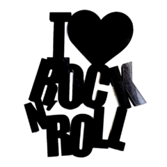 Cuadro I LOVE ROCK AND ROLL