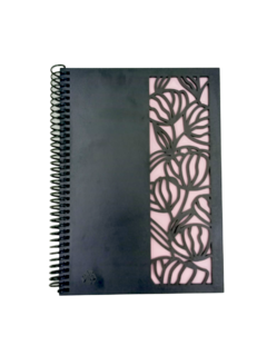 CUADERNO FLORES (HOJAS LISAS) - Somos de Madera