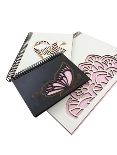 CUADERNO CORAZON (HOJAS LISAS) - comprar online