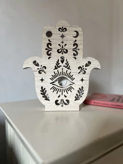 Imagen de VELADOR MANO DE FÁTIMA