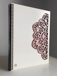 CUADERNO MANDALA (HOJAS RAYADAS) - comprar online