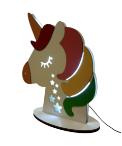 Lámpara de pie UNICORNIO (60cm) - tienda online