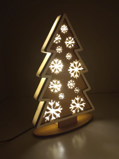 LAMPARA DE PIE ARBOL COPOS (60cm) - tienda online