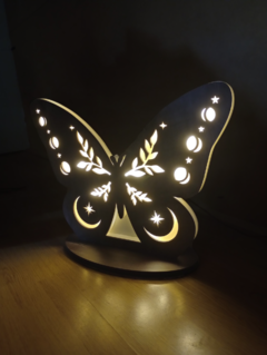 LAMPARA DE PIE MARIPOSA (60 cm) - comprar online