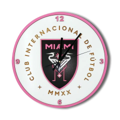 RELOJ REDONDO INTER MIAMI - comprar online