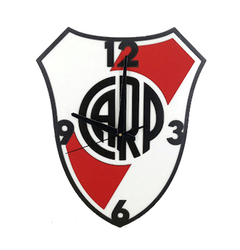 RELOJ ESCUDO RIVER PLATE