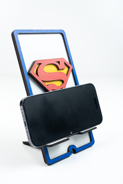 PORTACELULAR SUPERMAN - Somos de Madera