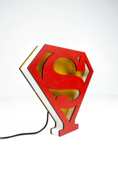Lámpara de pie SUPERMAN (60cm) - tienda online