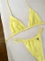 bikini cali amarillo - talle 4 -