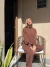 pijama lanilla chocolate - comprar online