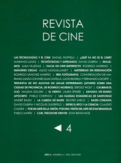 REVISTA DE CINE NRO. 4 - AUTORES VARIOS