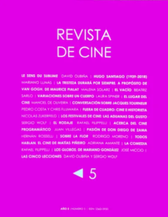REVISTA DE CINE NRO. 5 - AUTORES VARIOS