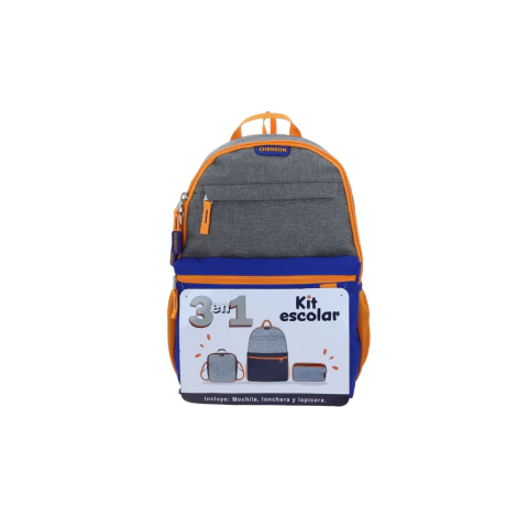 MOCHILA GRANDE AZUL CHENSON ORIGINAL KETO