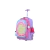 MOCHILA CON RUEDAS GRANDE ROSA HAPPY GIRL LILI - comprar en línea