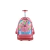 MOCHILA CON RUEDAS GRANDE ROSA HAPPY GIRL CAST