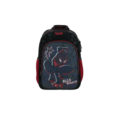 MOCHILA GRANDE NEGRO MILES MORALES DRAPO