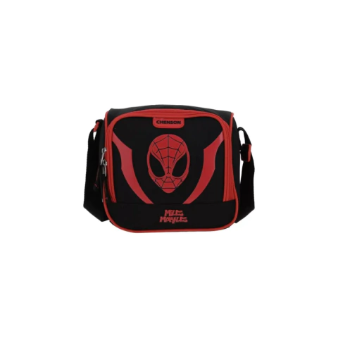 LONCHERA NEGRO MILES MORALES SELLO