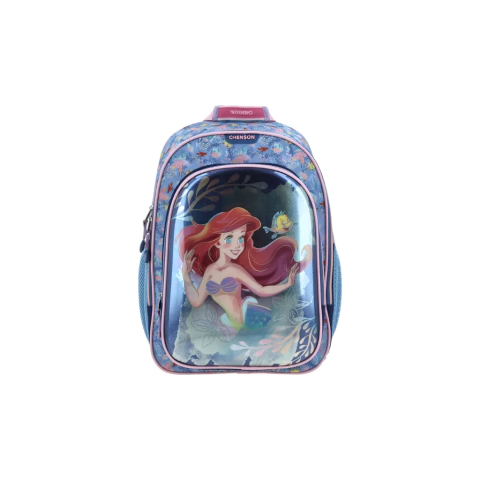 MOCHILA GRANDE AZUL PRINCESAS AGRY