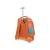 MOCHILA CON RUEDAS GRANDE NARANJA PRINCESAS MONA - Mochilas Valpa