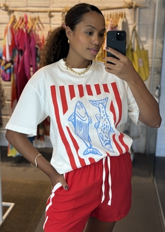 Imagem do Short Cora Sport Vermelho