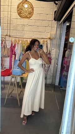 Pré venda 15 dias Vestido Carol Areia - Mercê