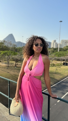 Vestido Mariah Degradê Rosa P ao GG - loja online