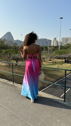 Vestido Mariah Degradê Rosa P ao GG - comprar online