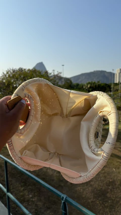 Bolsa Artesanal Circular na internet
