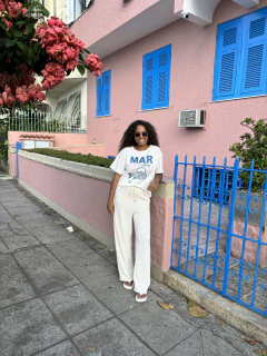 Camiseta Mar da Bahia Off-White na internet