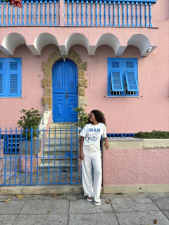 Camiseta Mar da Bahia Off-White - loja online