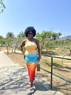 Conjunto Mariah Degradê Azul