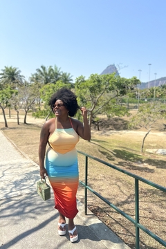 Conjunto Mariah Degradê Azul - comprar online