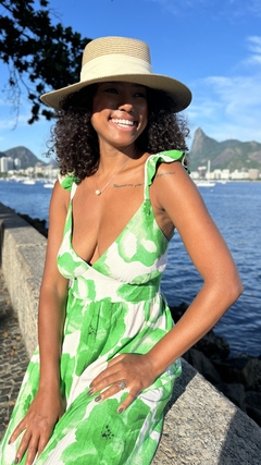 Vestido Yara Estampa Verde - loja online