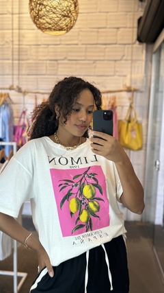 Camiseta Limón 1998 Off-White - comprar online