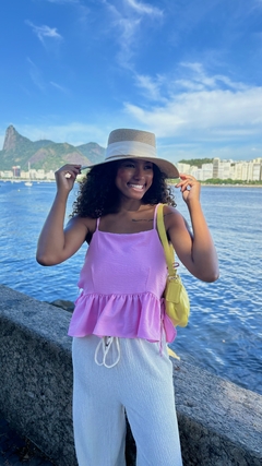 Blusa Bata Lana Rosa Bebê - comprar online