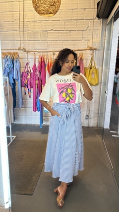 Camiseta Limón 1998 Off-White - loja online