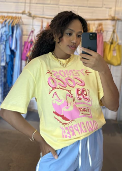 Camiseta Coco Express Amarela